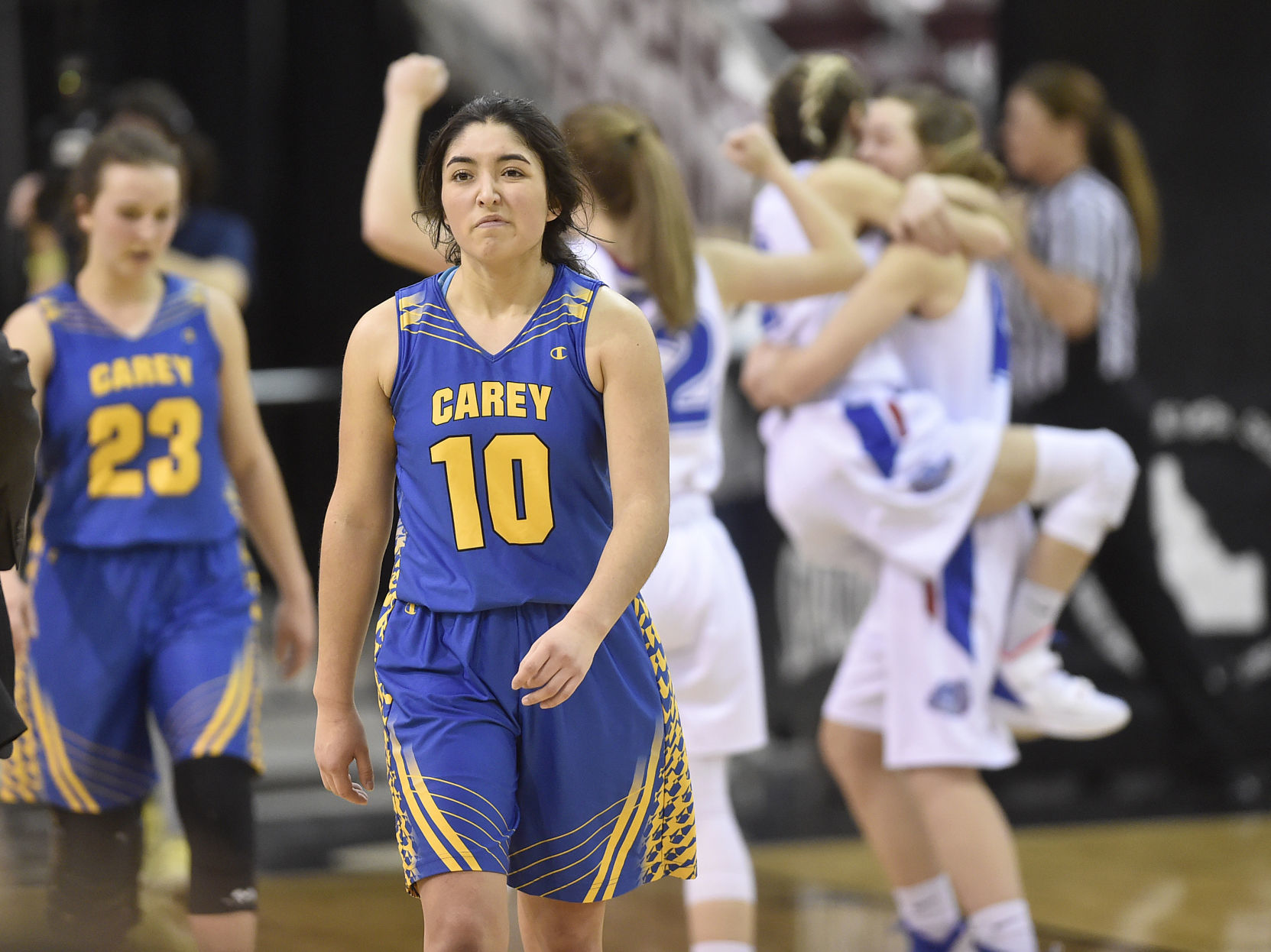 Girls State Basketball - Carey Vs. Rockland